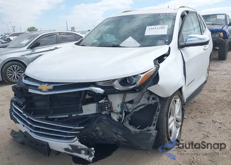 2019 Chevrolet Equinox Premier z USA, uszkodzony, nr VIN 3GNAXPEX2KS624187